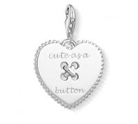 Thomas Sabo Charm Club Silver Heart Coin Charm 1485-001-21 -