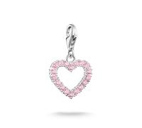 Thomas Sabo Charm Club Silver Pink Pink Zirconia (34) - Sterling Silver / Pink Zirconia