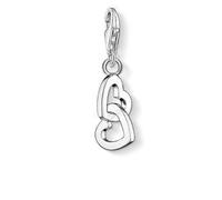 Thomas Sabo Charm Club Sterling Silver Interlocking Hearts Charm - Silver