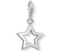 Thomas Sabo Charm Club Sterling Silver Open Star Charm - Silver