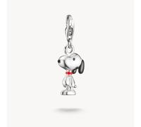 Thomas Sabo Charm Club Sterling Silver Peanuts Original Snoopy Charm 2225-664-11 - Sterling Silver / Rhodium Plated / Enamel