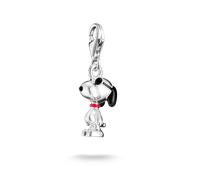 Thomas Sabo Charm Club Sterling Silver Peanuts Snoopy Sunglasses Charm Pendant 2245-664-11 | Acotis - Sterling Silver / Enamel