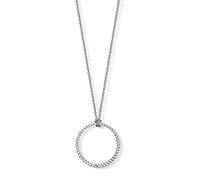 Thomas Sabo Women Men-Charm-Necklace Circle Charm Club 925 Sterling Silver X0251-637-21-L90