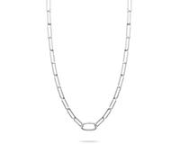 THOMAS SABO Charm Club Connect Silver 50cm Paperclip Oval Link Necklace C1207-001-21-L50