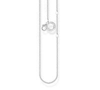 Thomas Sabo Women's Chain Necklace, Silver, 36.00 - 38.00 cm