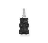 Thomas Sabo Charm PE967-052-11 Big Black Golden Bear Pendant + Zirconia Unise...