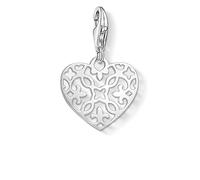 Thomas Sabo Charm pendant ‘Arabesque heart’ 925 Sterling Silver, Nylon
