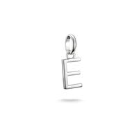 THOMAS SABO Charm pendant letter E Connect silver Recycled 925 Silver