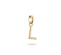 Thomas Sabo Charm Club Charming Connect Gold Plated Letter L - Sterling Silver / 18ct Gold Plated