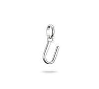 THOMAS SABO Charm pendant letter U Connect silver Recycled 925 Silver