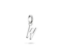 Thomas Sabo Charm pendant letter W Connect silver Recycled 925 Silver