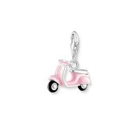 THOMAS SABO Silver Pink Cold Enamel Scooter Charm 1992-007-9
