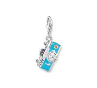 THOMAS SABO Silver & Multi-Stone Retro Camera Charm 1924-340-7