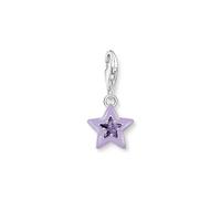 THOMAS SABO Violet Cubic Zirconia Cold Enamel Star Charm 2039-041-13