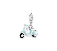 Thomas Sabo 2 Charm Pendant Vespa 925 Sterling Silver, Cold Enamel 1937-041-7