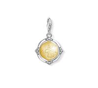 Thomas Sabo Women Charm Pendant Vintage Globe Charm Club 925 Sterling Silver 1711-849-39