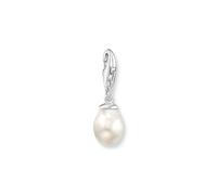 Thomas Sabo Charm Club Charm pendant pearl silver Recycled 925 silver, Women, 1997-082-14