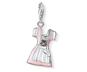 Thomas Sabo Charm with clasp Woman silver - 0546-007-9, Enamel