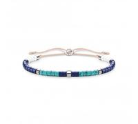 Thomas Sabo Charming Blue Stones Bracelet A2065-775-7-L20V - Sterling Silver / Stone