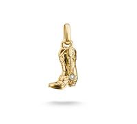 Thomas Sabo Charming Connect 18ct Gold Plated Cowboy Boot Charm CC1325-M01-14 | Acotis - 18ct Gold Plated / Alloy