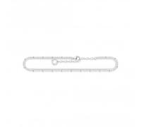 Thomas Sabo Charming Sterling Silver Double Strand Anklet AK0030-001-21 - Sterling Silver