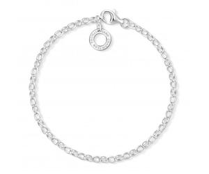 Thomas Sabo Childrens Silver Charm Bracelet X0163-001-12 - - Size 18.5 cm