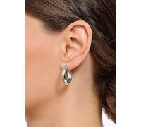 THOMAS SABO Chunky Hoop Earrings Silver