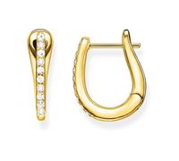 Thomas Sabo Classic Gold Hoop Earrings CR629-414-14 - Timeless