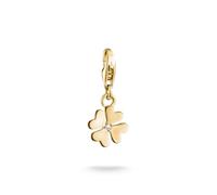 Thomas Sabo Charm Club 18ct Gold Plated Clover Charm 2248-M01-14 | Acotis - 18ct Gold Plated / Alloy