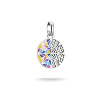 Thomas Sabo Charm Club Charming Connect Sterling Silver - Sterling Silver / Rhodium Plated / Enamel