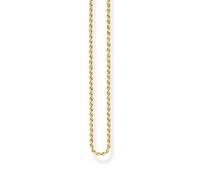 Thomas Sabo Rope Chain Gold Plated Yellow Gold of Length 50cm