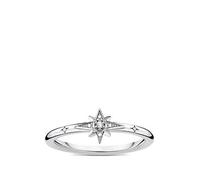 Thomas Sabo Cosmic Ring, White, Size 54, Women White
