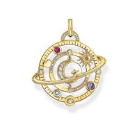 THOMAS SABO Cosmic Talismans Planetary Pendant Necklace Yellow