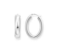 Thomas Sabo CR739-001-21 Bold - Silver Chunky Hoop Earrings 34,2 mm Unisex Si...