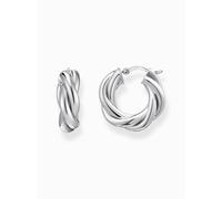 Thomas Sabo CR742-001-41 Bold - Silver Hoop Earrings 20,0 mm Intertwined desi...