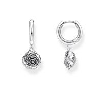 Thomas Sabo CR757-637-21 hoops midnight rose silver Unisex Silver 925