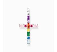 Thomas Sabo Cross Pendant PE939-073-7 - Sterling Silver/Corundum/Spinel/Zirconia