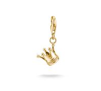 Thomas Sabo Charm Club 18k Gold Plated Crown Charm 0887-M01-39 | Acotis - 18ct Gold Plated / Alloy