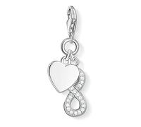 Thomas Sabo Damen Armband Schwarz Little Secret Unendlichkeitszeichen Infinity 925 Sterling Silber LS003-401-11-L20v