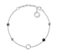 Thomas Sabo Damen Charm-Armband Steine Charm Club 925 Sterling Silber X0271-646-7