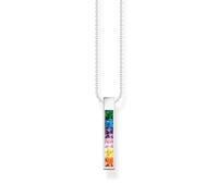 Thomas Sabo Damen-Kette 925er Silber Glasstein 32022495