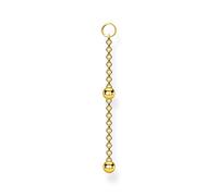 Thomas Sabo Damen-Ohrring-Anhänger Ear Charm Ear Candy Kugeln lang 925 Sterling Silber 1 Stück