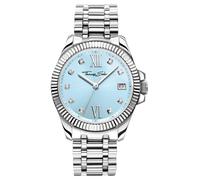 Thomas Sabo Divine Crystal (33mm) Light Blue Sunray Dial / WA0405-201-209-33