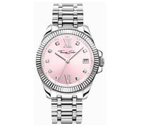Thomas Sabo Divine Crystal (33mm) Pink Dial / Stainless Steel WA0401-201-204-33