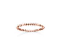 Thomas Sabo "Dots" Gold Plated Rose Gold Ring, (Size:52)