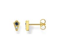 THOMAS SABO Ear studs Royalty with stones gold 925 Sterling Silver, 18k Yellow Gold Plating