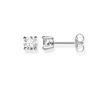 THOMAS SABO Ear studs white stone 925 Sterling Silver