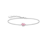 Thomas Sabo Eine Grösse 925 Sterling Silver White Cubic Zirconia Teardrop Bracelet A2159-051-9 Cubic Zirconia, Eine Grösse, Sterling Silver, Cubic Zirconia