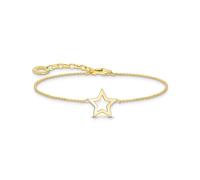 THOMAS SABO Gold Plated Star Bracelet A2162-413-39-L19V
