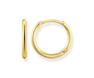 Thomas Sabo Essentials Gold Tone Hoop Earrings 15mm